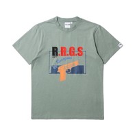 R.R.G.S 男士Logo印花T恤