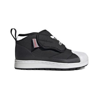 adidas ORIGINALS SUPERSTAR 360 BOOT C 儿童休闲运动鞋 FV7264 黑/白 28.5码