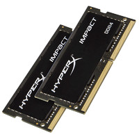 Kingston 金士顿 Impact系列 DDR4 2400NHz 笔记本内存 普条 黑色