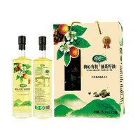 RunXin 润心 有机油茶籽油 750ml*2瓶 礼盒装