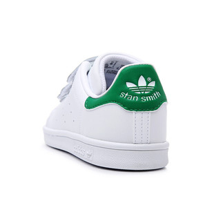 adidas ORIGINALS STAN SMITH CF 儿童休闲运动鞋 M20607 白色 34码