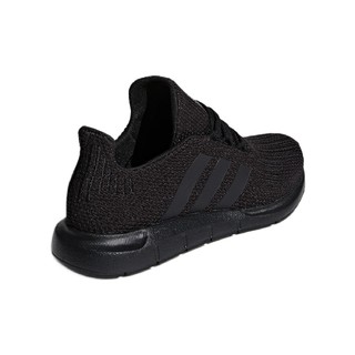 adidas ORIGINALS Swift Run 儿童休闲运动鞋 F34314 黑色 38码