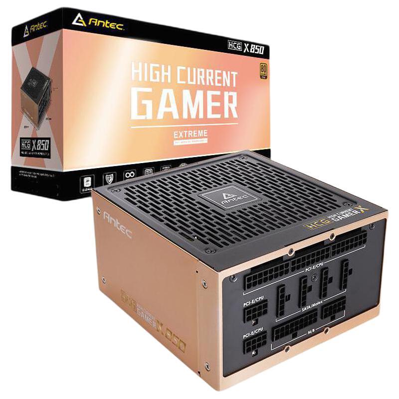 Antec 安钛克 HCG-X850 金牌（90%）全模组ATX电源 850W