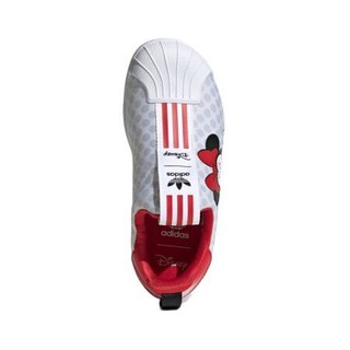 adidas ORIGINALS SUPERSTAR 360 女童休闲运动鞋 FX4900 白色/灰色/红色/黑色 34码 迪士尼联名款