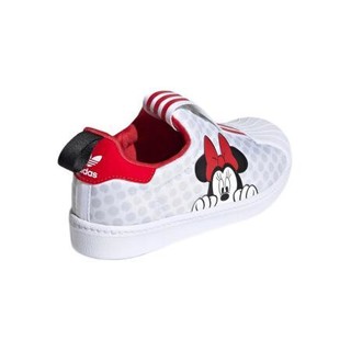 adidas ORIGINALS SUPERSTAR 360 女童休闲运动鞋 FX4900 白色/灰色/红色/黑色 30码 迪士尼联名款