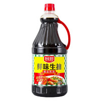 88VIP：厨邦 鲜味生抽 酿造酱油 1.9L