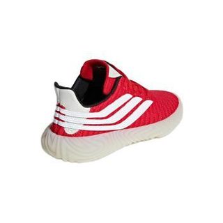 adidas ORIGINALS SOBAKOV J 男童休闲运动鞋 CG6768 浅猩红/白/一号黑 35.5码