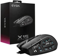 EVGA X15 MMO 游戏鼠标 904-W1-15BK-KR