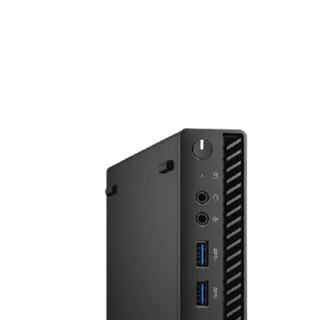 DELL 戴尔 OptiPlex 3080 MFF 十代酷睿版 21.5英寸 商务台式机 黑色 (酷睿i3-10105T、核芯显卡、8GB、512GB SSD、风冷)