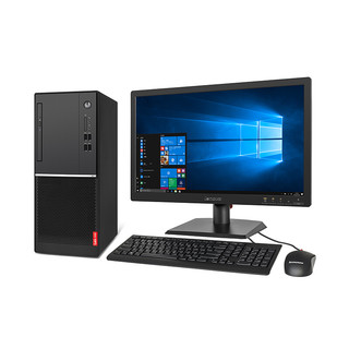 Lenovo 联想 扬天 M2601K 23英寸 商用台式机 黑色 (赛扬G3930、核芯显卡、4GB、1TB HDD、风冷)