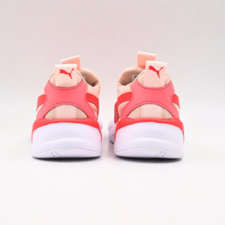 PUMA 彪马 RS-X³ SLIP ON PS 儿童休闲运动鞋 309676-03 流沙色/罂粟红 31码(脚长18.5cm)