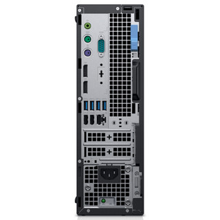 DELL 戴尔 OptiPlex 3080 MFF 奔腾版 27英寸 商务台式机 黑色 (奔腾G6405T、核芯显卡、4GB、1TB HDD、风冷)