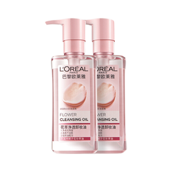 L'OREAL PARIS 巴黎欧莱雅 花萃卸妆油 250ml*2