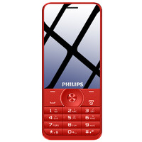 PHILIPS 飞利浦 E316 移动联通版 2G手机 炫舞红
