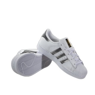 adidas ORIGINALS SUPERSTAR系列 儿童休闲运动鞋 BA8378 白色 / 黑色 33码