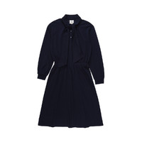 LACOSTE 拉科斯特 女士中长款连衣裙 EF8194-98166 藏青色 XS