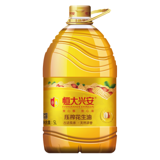 EVERGRANDE KHINGAN 恒大兴安 压榨花生油 5L