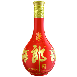 LANGJIU 郎酒 红花郎15 53%vol 酱香型白酒 500ml*6瓶 整箱装