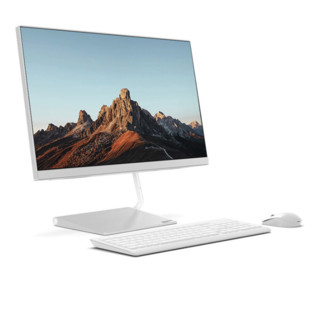 Lenovo 联想 AIO 逸 23.8英寸 商用一体机 白色（酷睿i5-8400T、核芯显卡、8GB、256GB SSD、1920*1080）