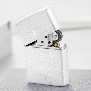 ZIPPO 之宝 爱情系列 ZBT-1-7 打火机 雪花 三朵雪花