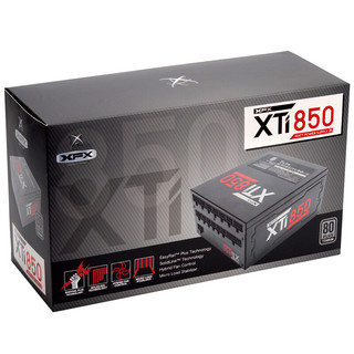 XFX 讯景 XTI钛金牌 850 钛金牌（94%）全模组ATX电源 850W