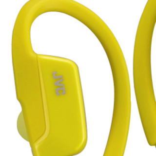 JVC 杰伟世 HA-EC600BT 入耳式颈挂式蓝牙耳机 黄色