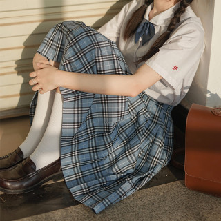 樱花家族小蓝jk制服女士格裙蓝色xs 报价价格评测怎么样 什么值得买