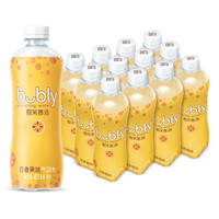 pepsi 百事 bubly微笑趣泡 汽泡水 百香果味 450ml*12瓶
