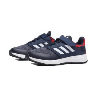 adidas 阿迪达斯 FortaFaito EL 男童休闲运动鞋 F34122 学院藏青蓝/白/浅猩红 30码