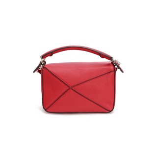 LOEWE 罗意威 Puzzle系列 女士迷你经典牛皮革手袋 322.30.U95 7764 Pomodoro