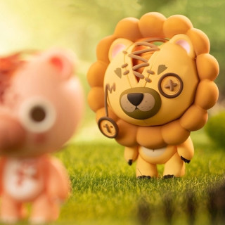 joybrain撕裂熊动物萌友派对系列盲盒