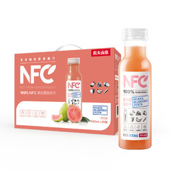 NONGFU SPRING 农夫山泉 NFC果汁饮料 番石榴混合汁 300ml*10瓶