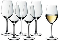 WMF 福腾宝 Easy Plus系列白葡萄酒玻璃杯套装 6件套