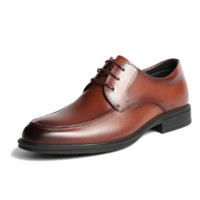 BeLLE 百丽 男士德比鞋 CF01DCM9 棕色 39
