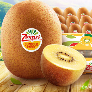 Zespri 佳沛 阳光金果 奇异果 巨大果 单果175g-204g 3.3kg 礼盒装