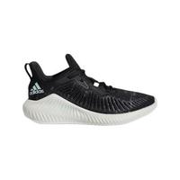 adidas 阿迪达斯 alphabounce+ PARLEY J 男童休闲运动鞋 EE8282 黑色/灰色/亚麻绿 38.5码