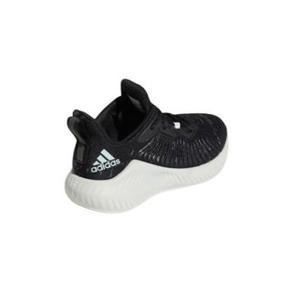 adidas 阿迪达斯 alphabounce+ PARLEY J 男童休闲运动鞋 EE8282 黑色/灰色/亚麻绿 39码