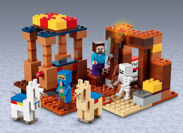 乐高21167有210颗粒,适合8岁以上的孩子玩耍.