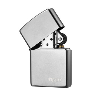 ZIPPO 之宝 经典系列 205ZL-A-000018 打火机 缎纱镀铬 商标