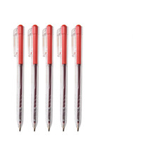 TANOSEE 乐如诗 TSHSI07TRD 按动式圆珠笔 红色 0.7mm 5支装