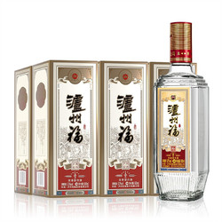 LUZHOULAOJIAO 泸州老窖 泸州福酒A/5 浓香型白酒 52度 500ml*6瓶 整箱装 (内含礼品袋)