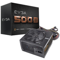 EVGA 500 B 铜牌（85%） 非模组ATX电源 500W