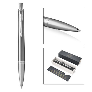 PARKER 派克 Urban都市系列 按动式圆珠笔 简影白夹 0.7mm 单支装