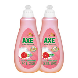 AXE 斧头 牌香港品牌西柚柚子护肤洗洁精200g*2瓶维E洋甘菊护手