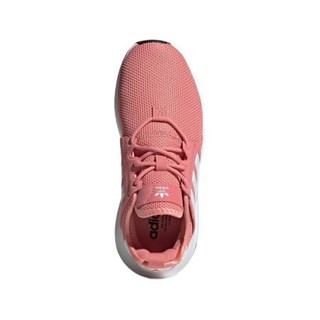 adidas ORIGINALS X_PLR J 儿童休闲运动鞋 EE7101 粉色/白色 35.5码