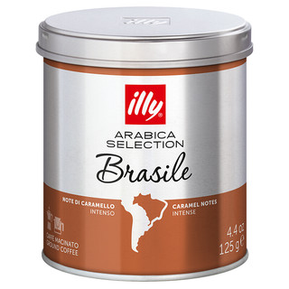 illy 意利 意大利进口 意利（illy）精选系列巴西咖啡粉125g