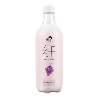 HEYTEA 喜茶 无糖气泡水 巨峰葡萄味 500ml*5瓶