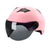 Andes HELMET X338 摩托车头盔 粉色 黑短片