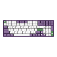 IQUNIX F96-Joker 100键 蓝牙双模机械键盘 紫色 TTC快银轴 RGB