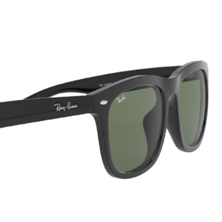 Ray-Ban 雷朋 男女款太阳镜 0RB4260D 601/71 黑框绿片 57mm